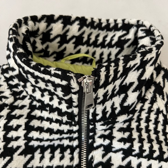 Forever 21 Houndstooth Printed Tweed Jacket - Picture 5 of 12